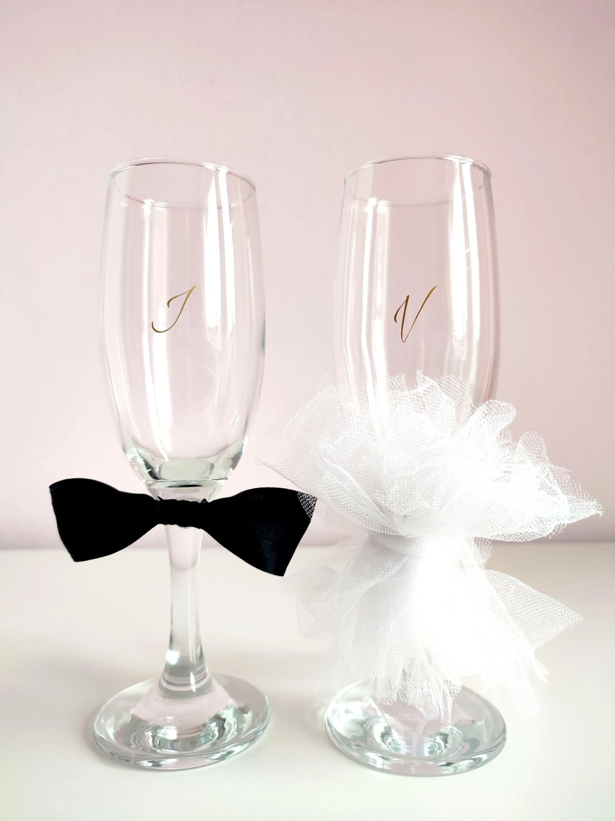 čaše za mladence za šampanjac venčanje svadba