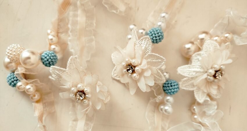 podvezica- poklon za -buduća mlada