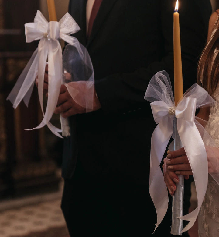 sveće za crkveno vencanje