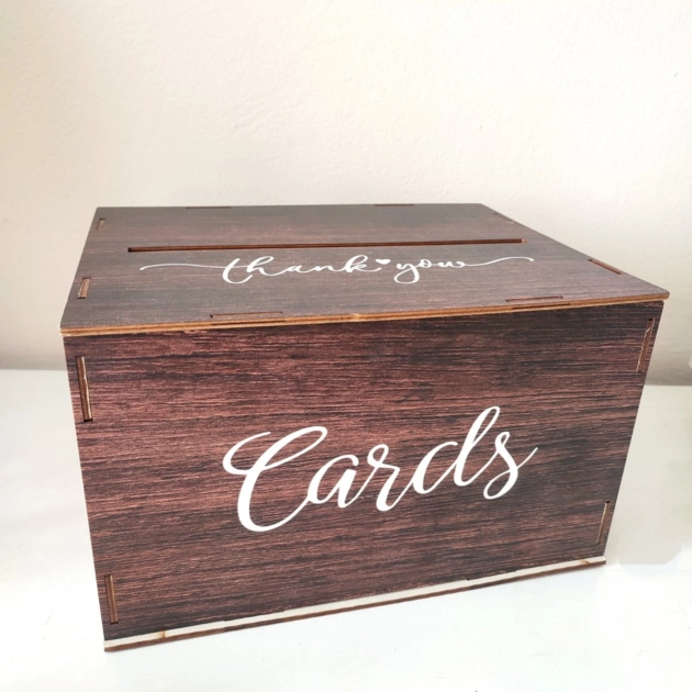 drevena kutija za koverte